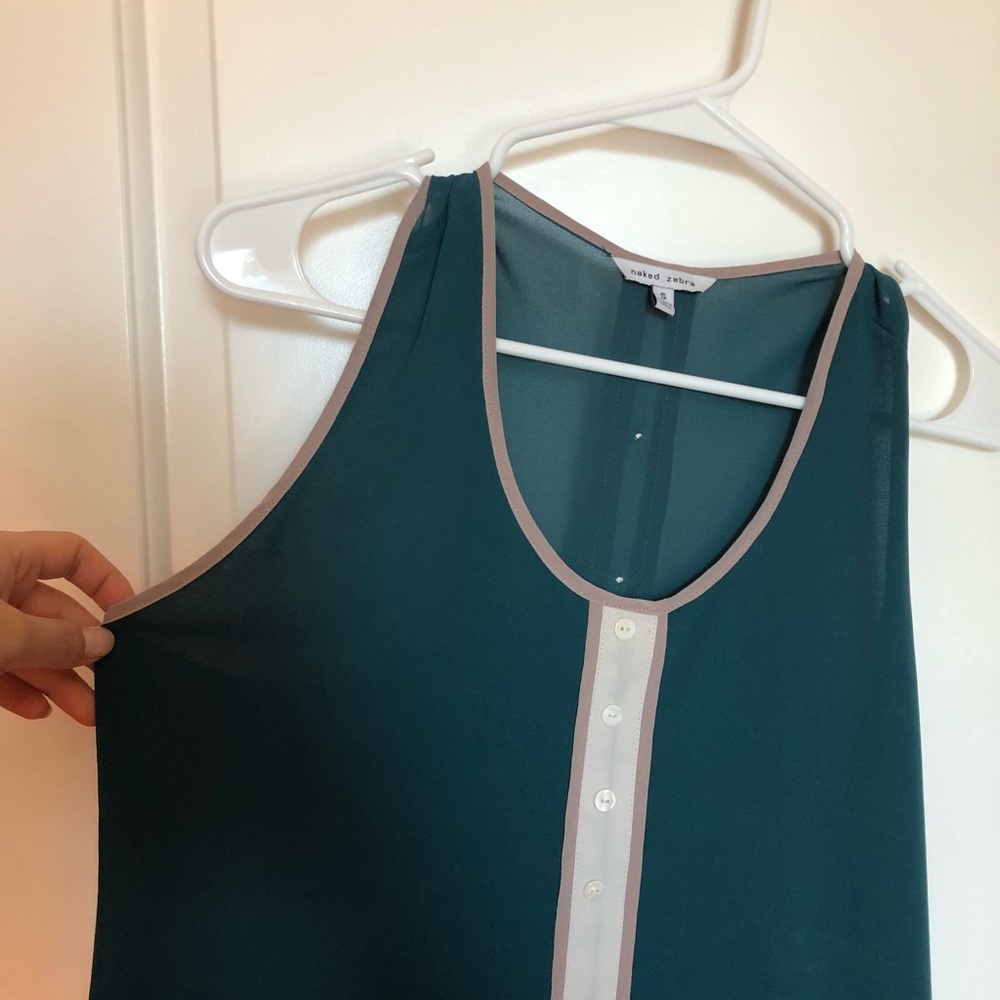 Naked Zebra || Tank Top